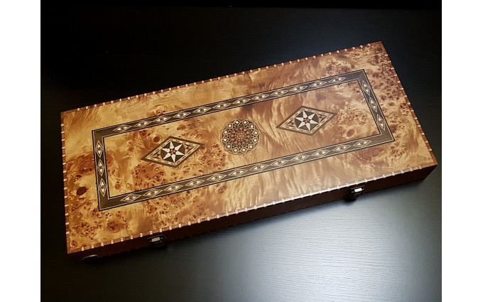 Нарды "Средиземноморские" клен антик Нарды "Средиземноморские" клен антик