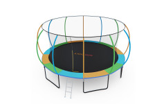 Батут с сеткой DFC A.KOU KIDS 16ft с лестницей Батут с сеткой DFC A.KOU KIDS 16ft с лестницей