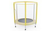 Батут детский DFC FOLDING 40" желтый с сеткой Батут детский DFC FOLDING 40" желтый с сеткой