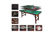 Бильярдный стол Fortuna Пул 6фт 9 в 1 с комплектом аксессуаров Бильярдный стол Fortuna Пул 6фт 9 в 1 с комплектом аксессуаров