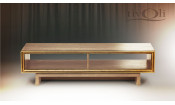 !Тумба под TV 2194 х 370 (Патина/Голд)